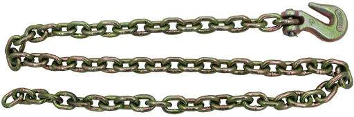 [159-PP011B-28] 3/8 Inch 5ft Chain & Hook