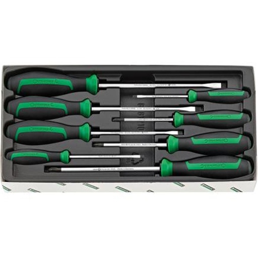 [160-SW4692/8 - 96469215] SET  8PC DRALL+ SCREWDRIVER   5 SLOT / 3 PHILIPS HEAD SW4692/8 - 96469215