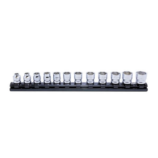 [160-KORS3400MZ/12] KORS3400MZ/12 - Ko-Ken StocketSet 3/8" Drive 12 piece on Magnetic Rail 7-19MM