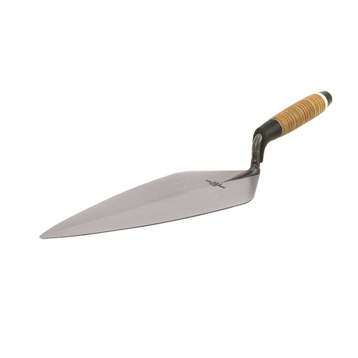 [160-MT33L13XH - 10336] MT33L13XH - Marshalltown 330mm London Brick Trowel with Leather Handle