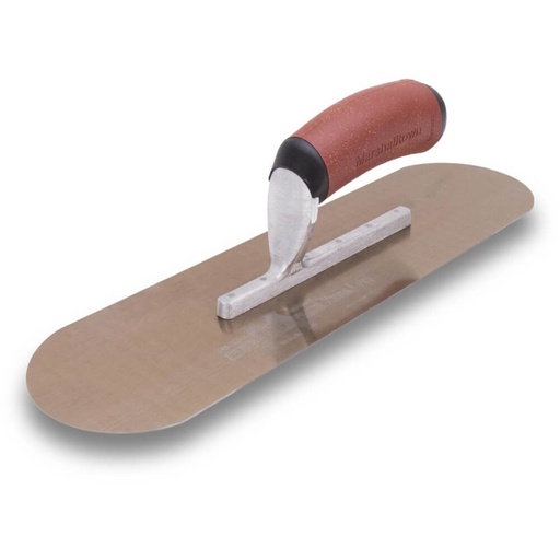 [160-MTSP10GSDC - 28578] MTSP10GSDC - Golden Stainless Steel Pool Trowel with DuraCork Handle - 254mm x 76mm