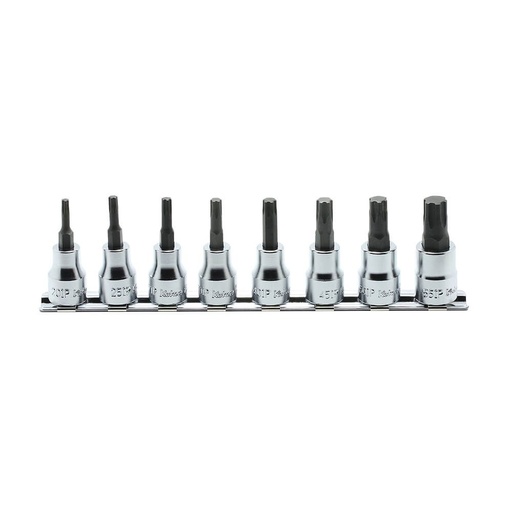 [160-KORS3025/8-IP] SET  SOCKET 3/8DR TORXPLUS   8 20IP - 55IP KORS3025/8-IP