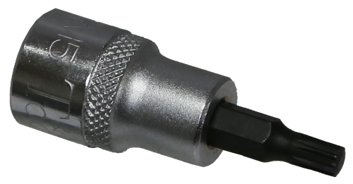 [159-S7305] M5 Spline 3/8 Inch Drive Socket 50mm Long