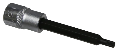 [159-S7305L] M5 Spline 3/8 Inch Drive Socket 93mm Long