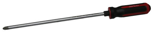 [159-S84300] #4 Phillips 300mm Tang-Thru S2 Steel Screwdriver
