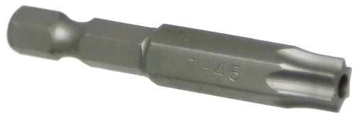 [159-T3245] T45 Tamperproof Torx 1/4 Inch Hex Bit 50mm L