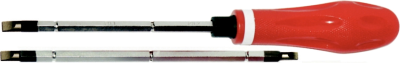 [159-T4004] Double End 3/16 Inch & 7/32 Inch Slotted S2 Steel Screwdriver