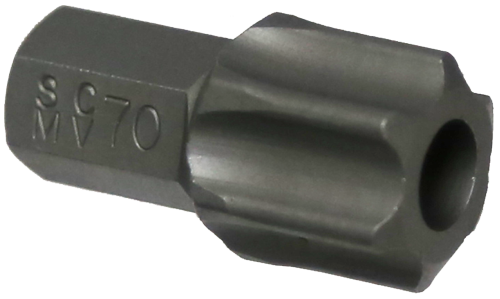 [159-T5270] T70 Tamper Torx 10mm Hex Bit 30mm L