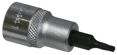 [159-T5441] T10 3/8 Inch Drive Tamper Torx Socket 50mm Long