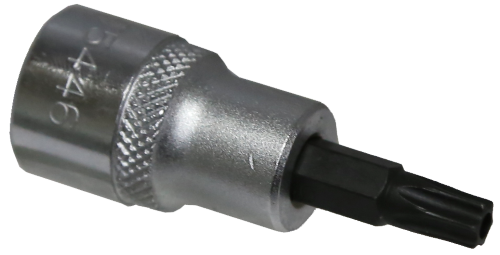 [159-T5446] T30 3/8 Inch Drive Tamper Torx Socket 50mm Long