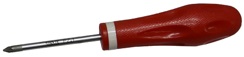 [159-T82221] #1 75mm Pozidriv S2 Steel Screwdriver