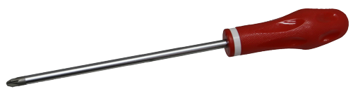 [159-T82223] #3 200mm Pozidriv S2 Steel Screwdriver